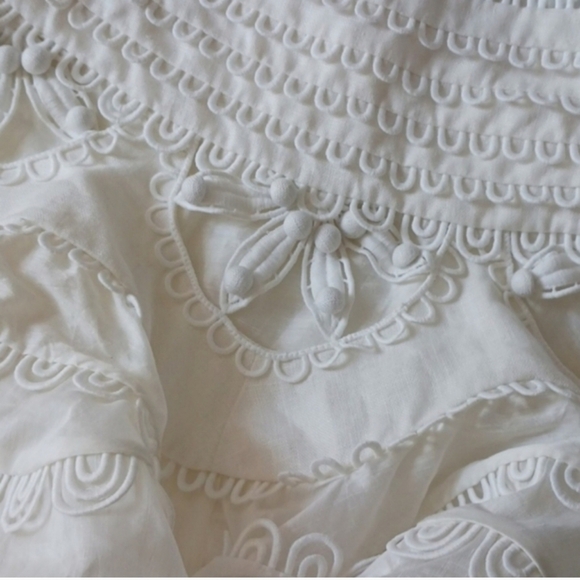 Zimmermann Whitewave Doily Ruffle Skirt size S. only skirt - Picture 12 of 13